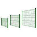 Панель для ограждения fi 5,0 x 1,23 x 2 В Зеленая