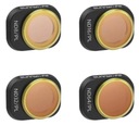 НАБОР ФИЛЬТРОВ 4X для дрона DJI Mini 4 Pro - ND8PL+ND16PL+ND32PL+ND64PL