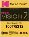 Kodak Vision2 100T 5212 36эксп. DX-код