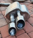 SILENCIEUX ÉCHAPPEMENT DROIT GAUCHE MASERATI GHIBLI III 3.0photo 11