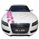 УКРАШЕНИЕ ДЛЯ АВТОМОБИЛЯ ПРЕМИУМ РОЗА СИЛЬНО-РОЗОВОЕ