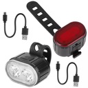 ВЕЛОСИПЕДНАЯ ЛАМПА ПЕРЕДНЯЯ ЗАДНЯЯ ФОНАРЬ СВЕТОДИОДНАЯ ДЛЯ РУЛЯ ВЕЛОСИПЕДА USB ОЧЕНЬ МОЩНАЯ