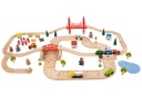 ДОРОЖНЫЙ ПОЕЗД BIGJIGS TOYS 80 EL BJT021