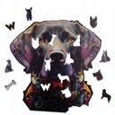 Деревянный пазл WOOD YOU DO | Дружелюбный лабрадор | 140 позиций | л