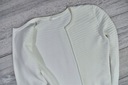 Hugo Boss Sweter Narzutka Biały / S Rozmiar S