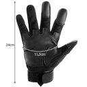 Taktické rukavice XL- čierne Trizand 21770 Názov farby výrobcu czarne