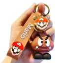 БРЕЛОК БРЕЛОК SUPER MARIO BROS КУЛОН-ГРИБ КОРИЧНЕВЫЙ
