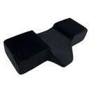 КОСМЕТИЧЕСКАЯ ПОДУШКА ДЛЯ РЕСНИЦ СТИЛИСТЫ НАРАЩИВАНИЕ РЕСНИЦ ЧЕРНАЯ ПЕНА