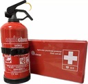 КОМПЛЕКТ ОГНЕТУШИТЕЛЬ И АВТОМОБИЛЬНЫЙ ПОЖАРНЫЙ КОМПЛЕКТ