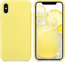 Чехол для iPhone XS Gemstone Yellow + защита экрана