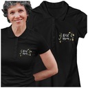 KOSZULKA DAMSKA POLO BEST MOM NAJLEPSZA MAMA