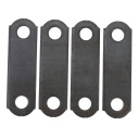 4PCS ПРИЧІП SPRING SHACKLE РЕМІНЬ ТРОСИКИ 3 1/8 ДЮЙМИ CIEZKA СТАЛЬ DO M6  (18036764422) фото min 13
