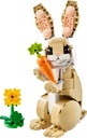 LEGO CREATOR 3v1 Roztomilý zajačik 31162 Číslo výrobku 31162
