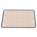 СИЛИКОНОВЫЙ КОВРИК ДЛЯ ВЫПЕЧКИ МАДАРОН, ТОРТОВ 42х29
