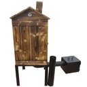 ДЕРЕВЯННАЯ КОПИЛКА ДЛЯ ДОМАШНЕГО САДА, ВЫСОТА 70 СМ.