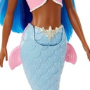 Barbie Dreamtopia - Bábika Morská panna Modro-ružový chvost Materiál plast