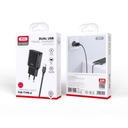 Сетевое зарядное устройство XO L92C 2xUSB 2,4A + кабель USB-C