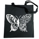 Nákupná taška Motýľ Kvety Kráska