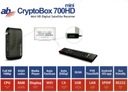 Tuner CryptoBox AB 700HD MINI DVB-S2 FullHD H.265 CCCAM FASTSCAN PL Prenos HD SD