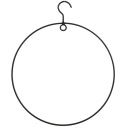 МЕТАЛЛИЧЕСКОЕ УКРАШЕНИЕ БОХО ВЕНОК КОЛЬЦО КРУГ