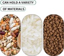 Nádoba na krmivo do 10 kg skladovanie suchého krmiva Materiál plast