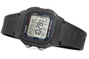 Zegarek Męski CASIO W-800H-1AVES + BOX Waga produktu z opakowaniem jednostkowym 0.3 kg