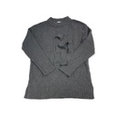 Vťahovací teplý dámsky sveter šedý G. XL