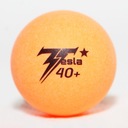 Мячи Tesla для настольного тенниса 100 оранжевые