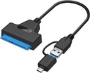 КАБЕЛЬ-АДАПТЕР USB 3.0 USB-C — SATA 3 22-КОНТАКТНЫЙ ДИСК