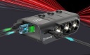 РОЗПОДІЛЮВАЧ ГНІЗДА ПРИКУРЮВАЧА АВТО ЗАРЯДНИЙ ПРИСТРІЙ 12-24V PD USB QC 120W  (18928569539) фото min 13