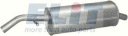 SILENCIEUX SYSTÈMES ÉCHAPPEMENT ARRIÈRE CITROEN C2 C2 ENTERPRISE C3 I 1.1photo 13
