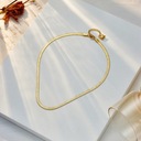 Золотое ожерелье знаменитостей, позолоченное золото 18 карат, женское в стиле бохо, хирургическая сталь 316L