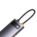 8w1 HUB adapter StarJoy USB-C do USB-C PD 3x USB-A HDMI RJ-45 SD TF szary Kod producenta WKWG080213