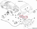 ВІДБІЙНИК ЗАДНЬОЇ КРИШКИ КРИШКИ БАГАЖНИКА ALFA/FIAT/ABARTH > 51757671  фото 5