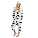 Комбинезон-пижама кигуруми, костюм для маскировки коровы, размер XL: 175-185 см
