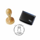 EXLIBRIS штамп для книг - подушка + ДИЗАЙН