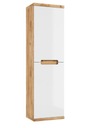 Kúpeľňový stĺp závesný 139 x 40 cm Praktický dub craft