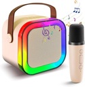 Беспроводной микрофон KARAOKE KIT со светодиодной подсветкой RGB и Bluetooth-динамиком