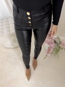 Čierne voskované nohavice KARL By Me XL Dominujúca farba viacfarebná