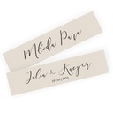 Таблички на свадебное авто Pastel Rainbow COLORS