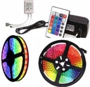 НАБОР СВЕТОДИОДНОЙ ЛЕНТЫ 5м, ВОДОНЕПРОНИЦАЕМЫЙ ДИСТАНЦИОННЫЙ, цветной