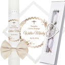 КРЕЩЕННАЯ СВЕЧА КОРОБКА ДЛЯ ОДЕЖДЫ ДЛЯ КРЕЩЕНИЯ