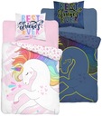 ДЕТСКОЕ ПОСТЕЛЬНОЕ СВЕТЯЩЕЕСЯ В ТЕМНОТЕ 140х200 UNICORN PONY UNICORN