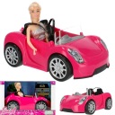 АВТОМОБИЛЬ С КУКЛОЙ, КАБРИОЛЕТ, РОЗОВЫЙ