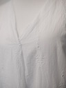 Italy Moda biela bavlnená čipkovaná voľná blúzka Veľkosť uniwersalny