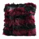 ДЕКОРАТИВНАЯ ПЛЮШЕВАЯ ПОДУШКА BUROW С ВОЛОСЫМ МЕХОМ