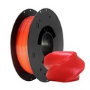 FILAMENT PLA CZERWONY TRANSPARENTNY 1,75mm 0,2kg F3D