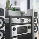 Hama digitális és internetes rádió DIT2105SBTX, Hi-Fi tuner, DAB+/FM/BT RX- Termék mélysége 30 cm