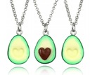 ОЖЕРЕЛЬЕ ИЗ 3-Х СЕРДЕЧНЫХ ДРУЗЕЙ АВОКАДО AVOCADO B045
