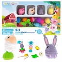 НАБОР ШАРИКОВЫХ БЛОКОВ ЖИВОТНЫЕ ФЕРМА LALABOOM 41 ЭЛЕМЕНТ. КЛУБ